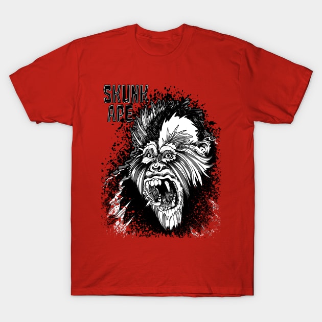 Skunk Ape Exists! T-Shirt by paintchips